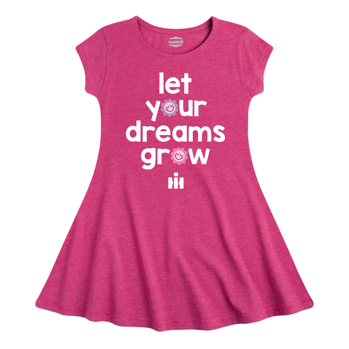 Let Your Dreams Grow IH Kids Fit and Flare Dress