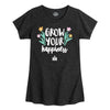 Grow Your Happiness IH Kids Fitted Short Sleeve Tee