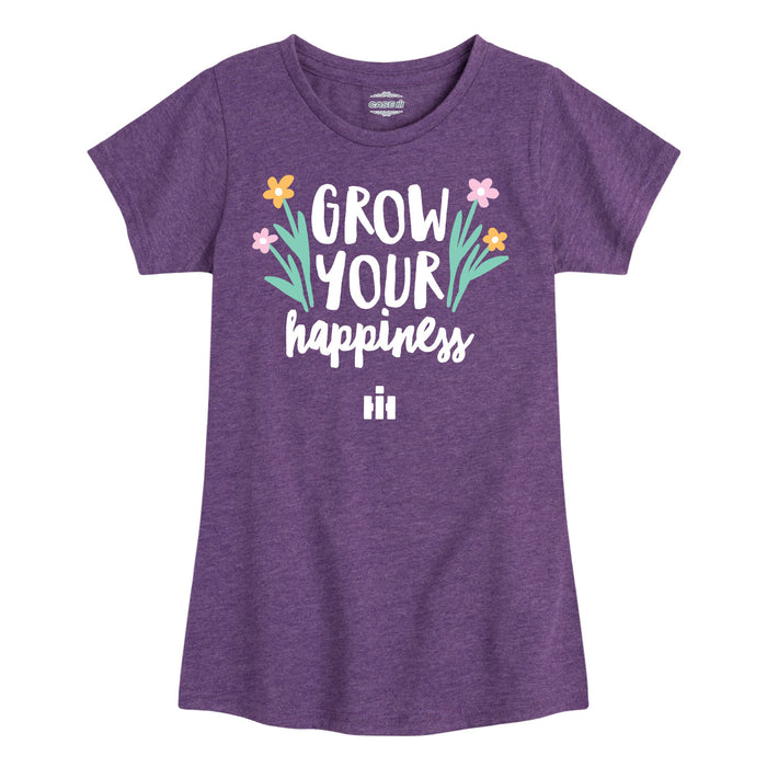 Grow Your Happiness IH Kids Fitted Short Sleeve Tee