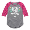 Grow Your Happiness IH Kids Raglan