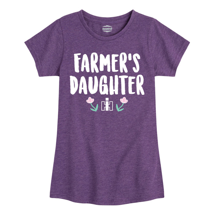 Farmers Daughter IH Girls Fitted Short Sleeve Tee