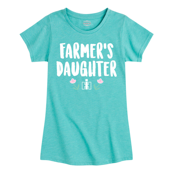 Farmers Daughter IH Girls Fitted Short Sleeve Tee