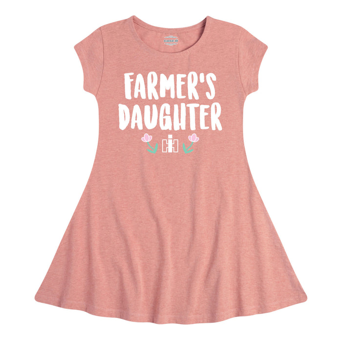 Farmers Daughter IH Girls Fit and Flare Cap Sleeve Dress