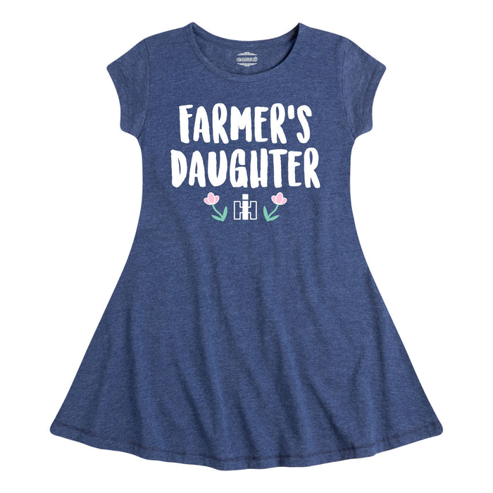 Farmers Daughter IH Girls Fit and Flare Cap Sleeve Dress