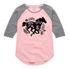 Freespirit Horse Girls Raglan