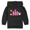 IH Logo Chickens Girls Pullover Hoodie
