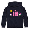IH Logo Chickens Girls Pullover Hoodie