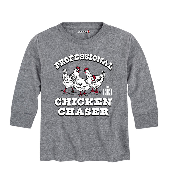 Professional Chicken Chaser Boys Long Sleeve Tee