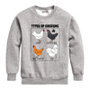 Types Of Chickens Boys Crew Fleece