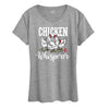 Chicken Whisperer Womens Short Sleeve Classic Fit Tee