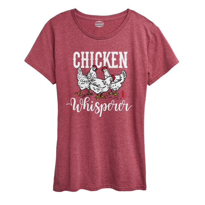 Chicken Whisperer Womens Short Sleeve Classic Fit Tee