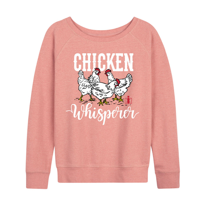 Chicken Whisperer Womens French Terry Pullover