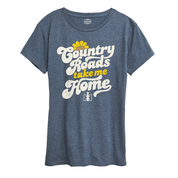 Country Roads Womens Short Sleeve Classic Fit Tee