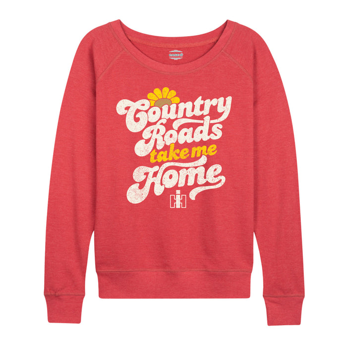 Country Roads Womens French Terry Pullover