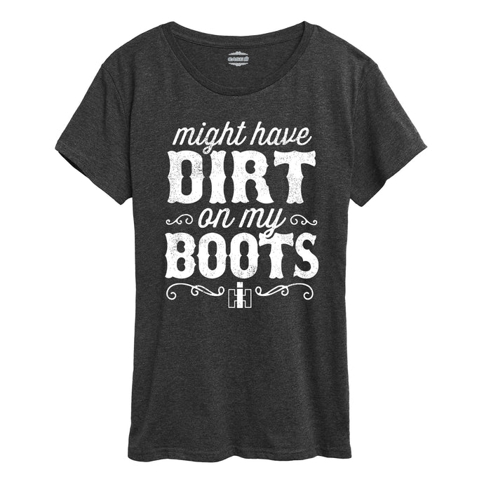 Dirt on my Boots Womens Short Sleeve Classic Fit Tee