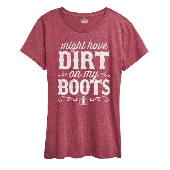Dirt on my Boots Womens Short Sleeve Classic Fit Tee