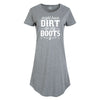 Dirt on my Boots Womens Any Way Dress