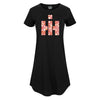 IH Floral Fill Logo Womens Any Way Dress