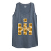 IH Sunflower Fill Logo Womens Racerback Tank