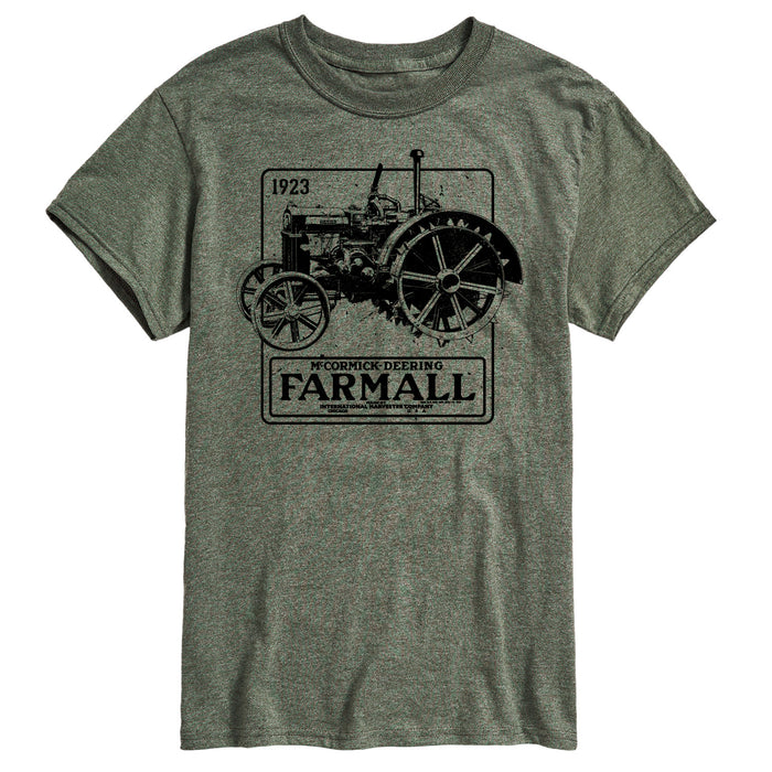1923 Farmall Vintage Tractor Mens Short Sleeve Tee