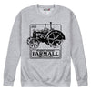 1923 Farmall Vintage Tractor Mens Crew Fleece