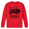 1923 Farmall Vintage Tractor Mens Crew Fleece