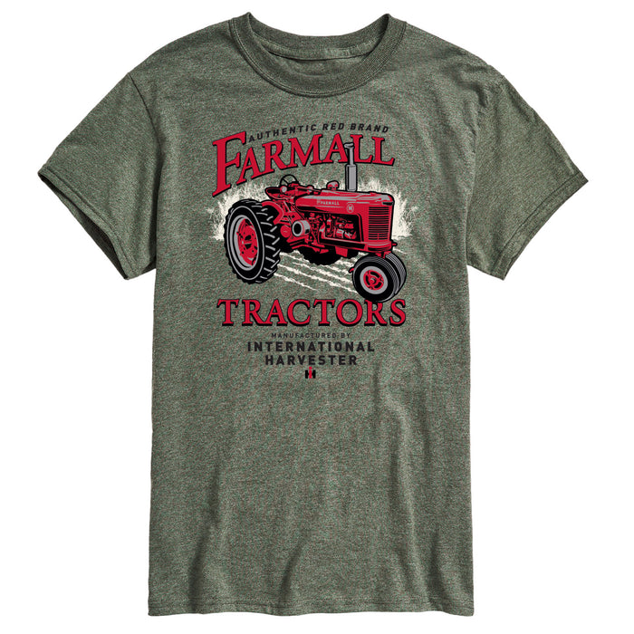 Authentic Farmall Tractors Mens Short Sleeve Tee