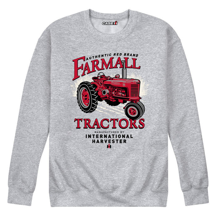 Authentic Farmall Tractors Mens Crew Fleece