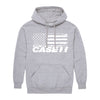 Case IH Flag Mens Pullover Hood