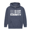 Case IH Flag Mens Pullover Hood