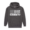 Case IH Flag Mens Pullover Hood