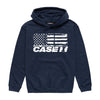 Case IH Flag Mens Pullover Hood