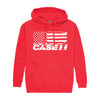 Case IH Flag Mens Pullover Hood