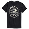 Farmall Tractors Label Mens Short Sleeve Tee