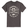 Farmall Tractors Label Mens Short Sleeve Tee