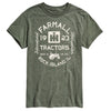 Farmall Tractors Label Mens Short Sleeve Tee