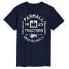 Farmall Tractors Label Mens Short Sleeve Tee