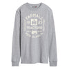 Farmall Tractors Label Mens Long Sleeve Tee