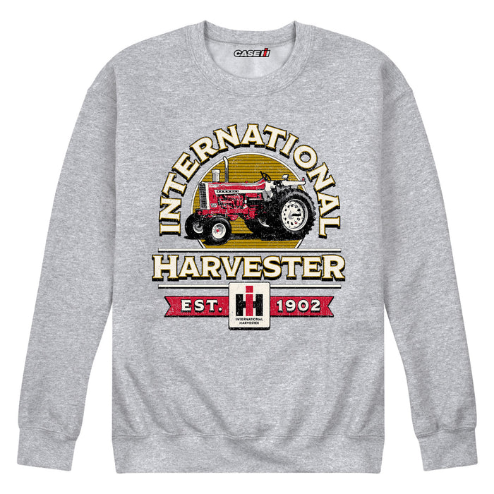 IH Harvest Label Mens Crew Fleece