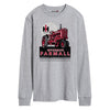 Mc Cormick Farmall Vintage Sign Mens Long Sleeve Tee