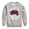 Assistant Farmall Tractor Driver Boys Crew Fleece