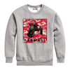 Camo Farmall Square Boys Crew Fleece