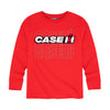 Case IH Logo Hand Drawn Boys Long Sleeve Tee