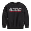 Case IH Logo Repeated Boys Crew Fleece