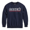 Case IH Logo Repeated Boys Crew Fleece