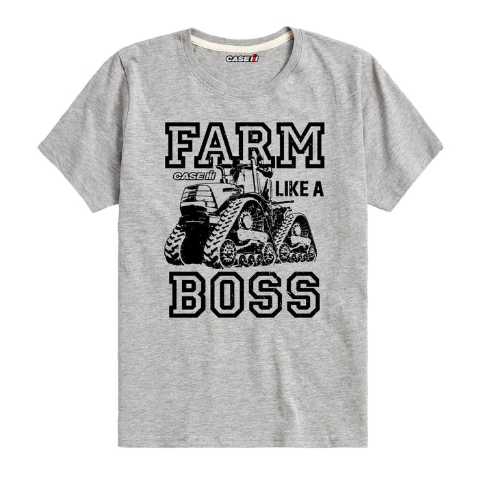 Farm Like A Boss Boys Short Sleeve Tee