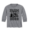 Farm Like A Boss Boys Long Sleeve Tee