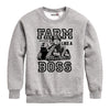 Farm Like A Boss Boys Crew Fleece