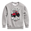 Lets Roll Kids Crew Fleece