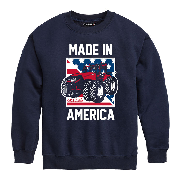 Made In America Boys Crew Fleece